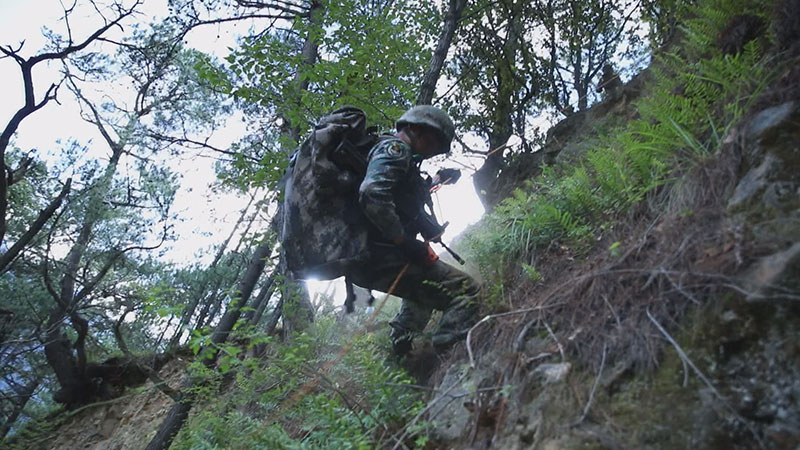 下斷崖、過沼澤 兵哥版“荒野求生”你敢挑戰(zhàn)嗎？