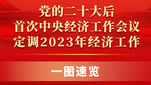 黨的二十大后首次中央經(jīng)濟(jì)工作會(huì)議定調(diào)2023年經(jīng)濟(jì)工作